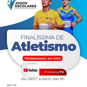 Praia Grande recebe a final do Atletismo do JEESP 2025 neste domingo